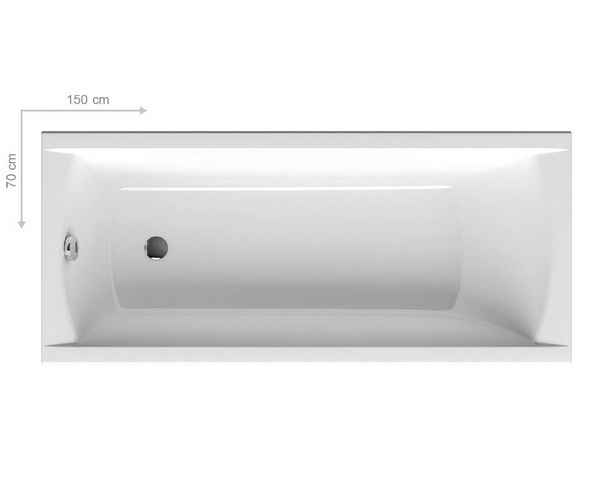 ванна акриловая RAVAK CLASSIC 150x70