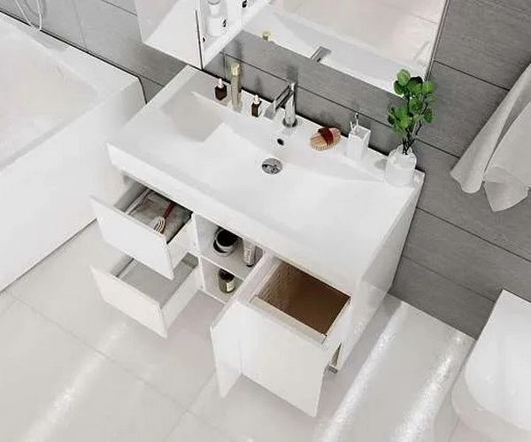 тумба с раковиной 1MARKA CUBE 100