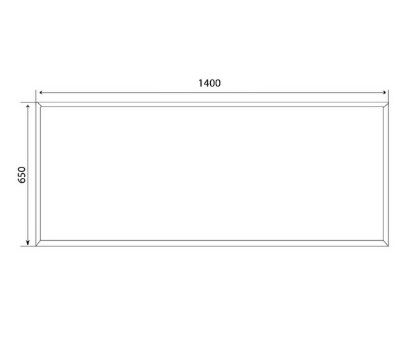 зеркало 1MARKA GLACE 140