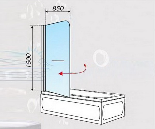 шторка 1MARKA P-02 85