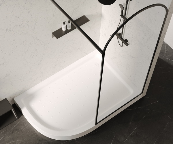 поддон акриловый AD3E120 R 120х90