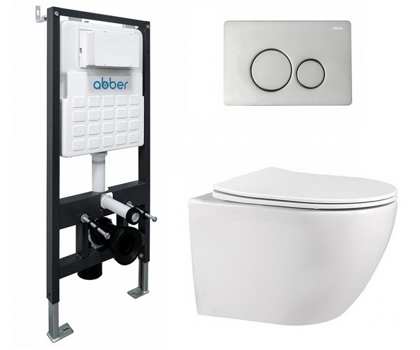 инсталляция и унитаз ABBER BEQUEM