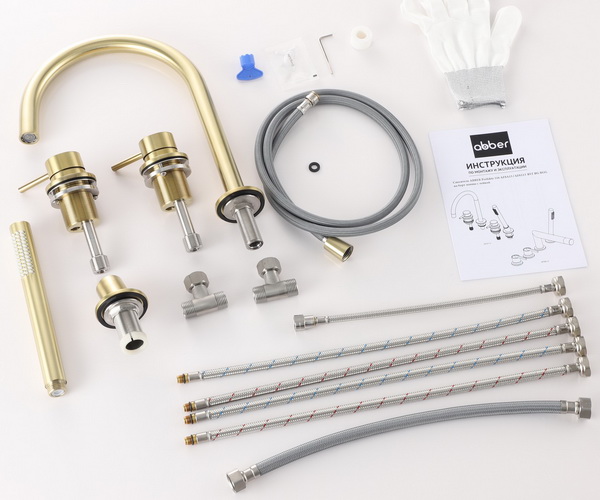 смеситель для ванны ABBER KREIS