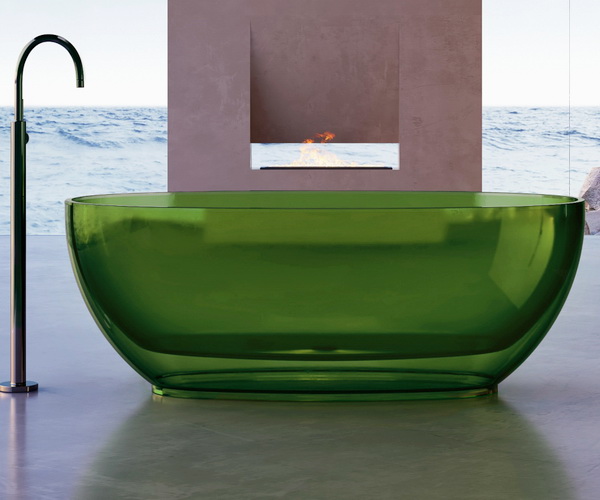 ванна из полиэфирной смолы ABBER KRISTALL 170х75