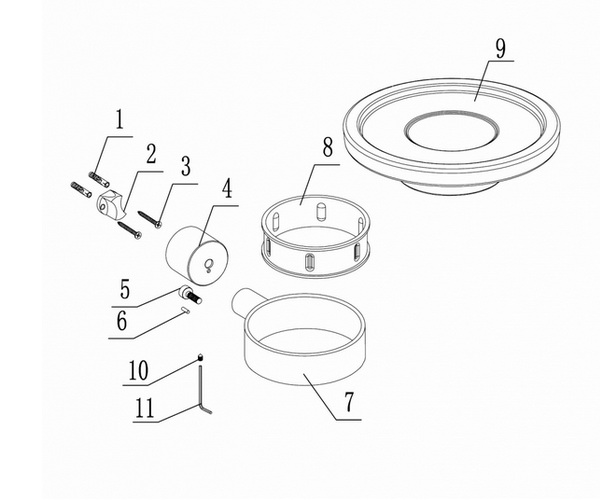 мыльница ABBER OSTEN