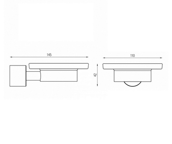 мыльница ABBER OSTEN