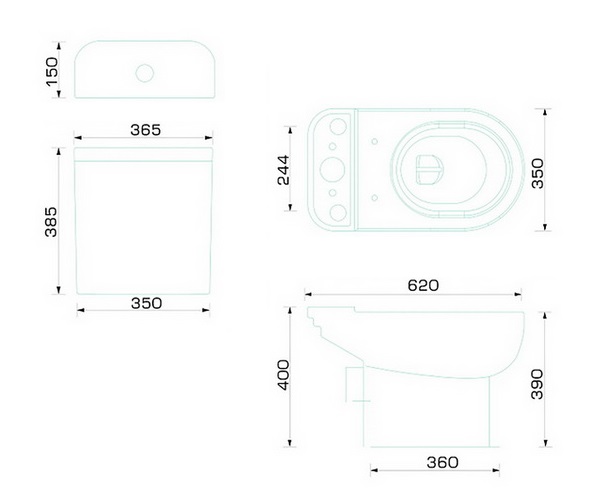 унитаз ARINGA АСТИ