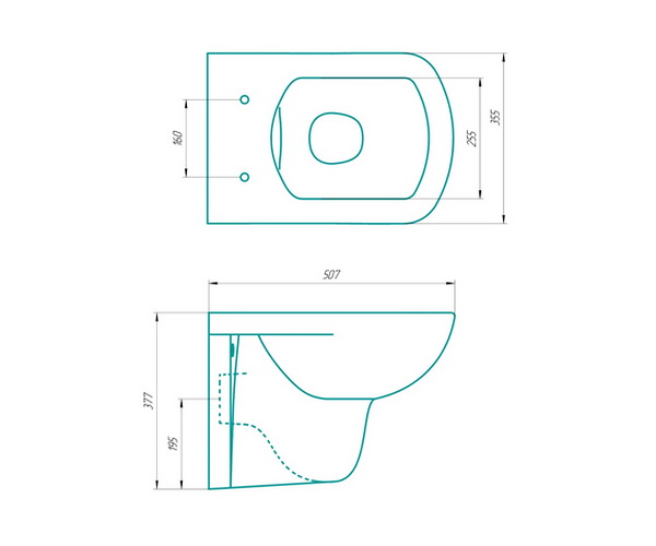 унитаз ARINGA РИО
