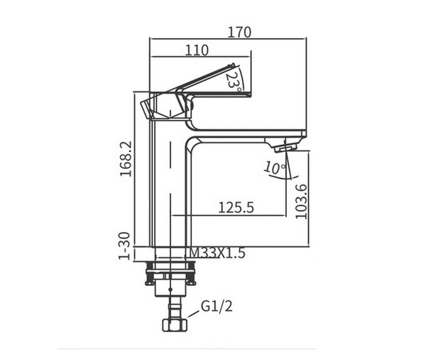 смеситель для раковины ARROW AG4120