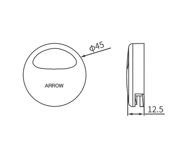 смывное устройство для писсуара ARROW AG7102A