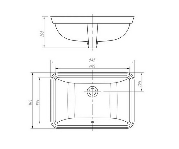раковина ARROW AP4036 54