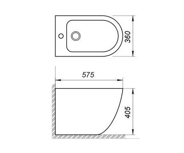 биде BELBAGNO SFERA-R