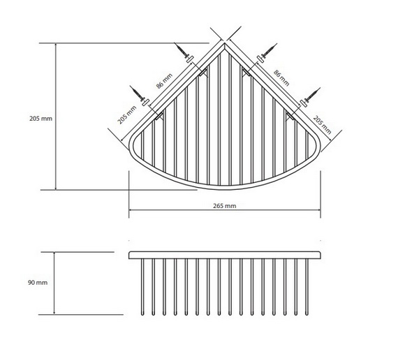 мыльница BEMETA GRAPHIT