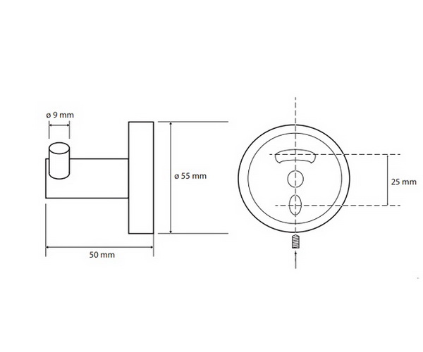 крючок BEMETA SABLO