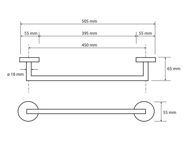 полотенцедержатель BEMETA SABLO