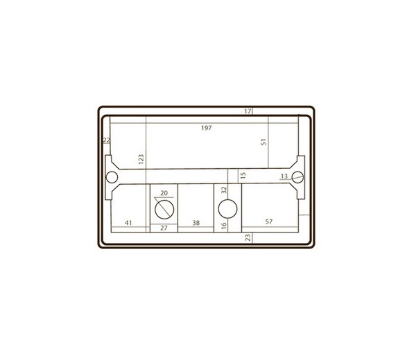 клавиша BLACK&WHITE WPI-09510GM