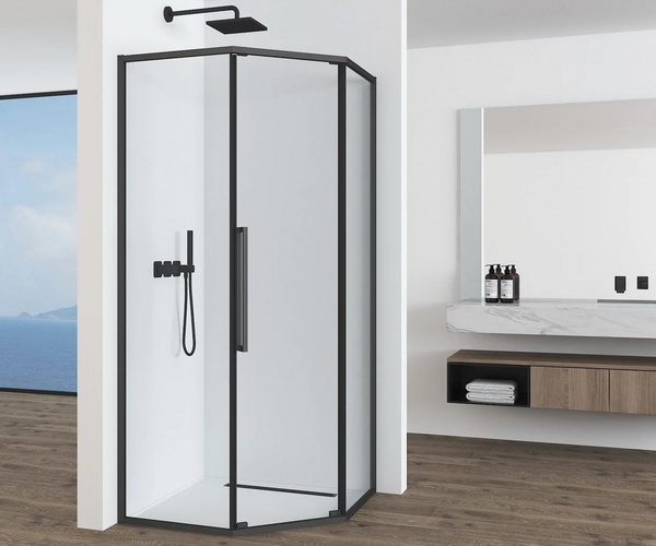 душевое ограждение BLACK&WHITE S1150 90