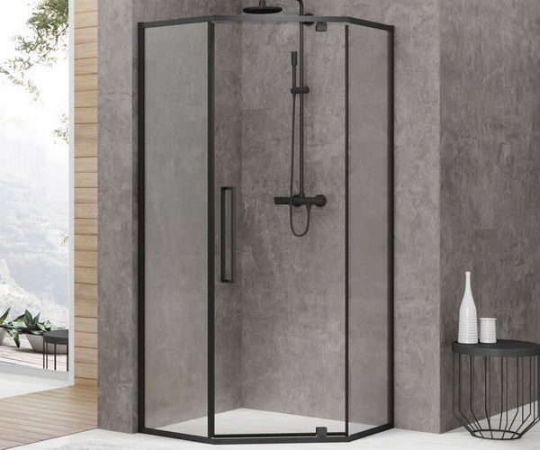 душевое ограждение BLACK&WHITE S875 90