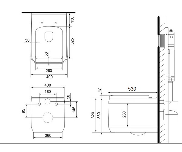 унитаз BLACK&WHITE WX-790