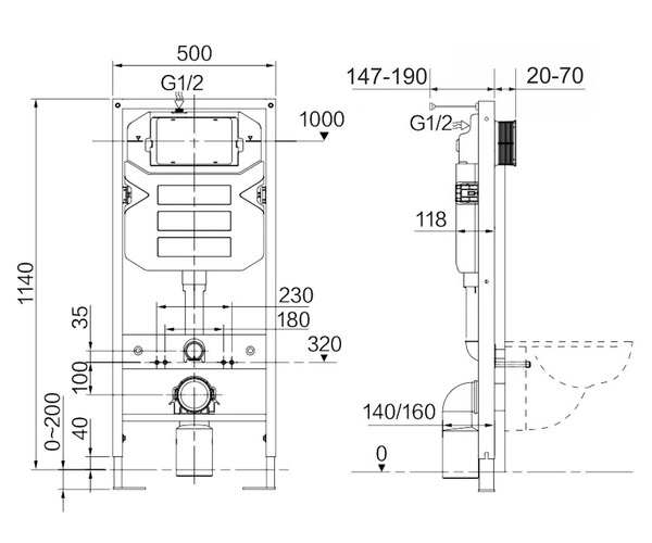 инсталляция CERAMICANOVA ENVISION
