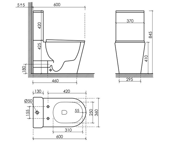 унитаз CERAMICANOVA HIGHLIGHT