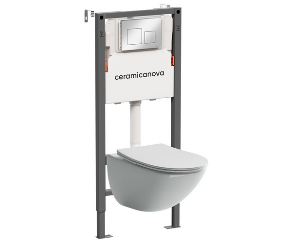инсталляция и унитаз CERAMICANOVA MONO