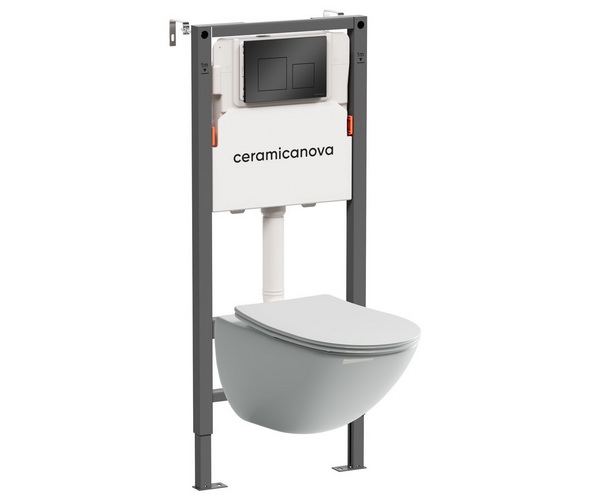 инсталляция и унитаз CERAMICANOVA MONO