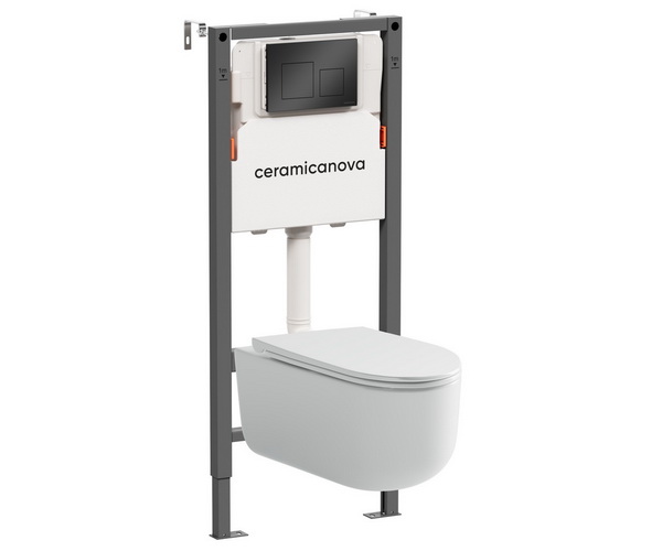 инсталляция и унитаз CERAMICANOVA ULMA