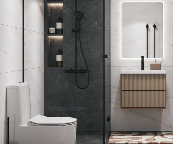 тумба с раковиной CERSANIT CLASSIC RIBBLE 60