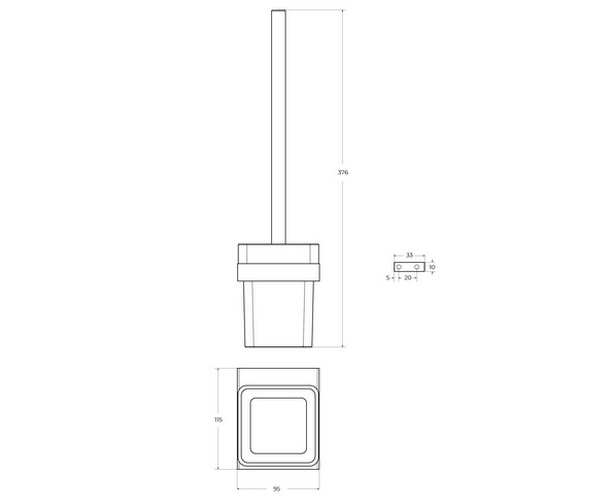 ерш CEZARES SLIDER