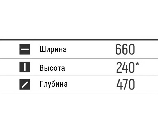 тумба с раковиной COROZO АТТИКА 65