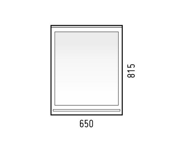 зеркало COROZO БЛЮЗ 65