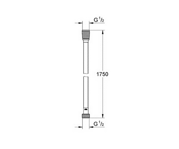 душевой шланг GROHE SILVERFLEX 175