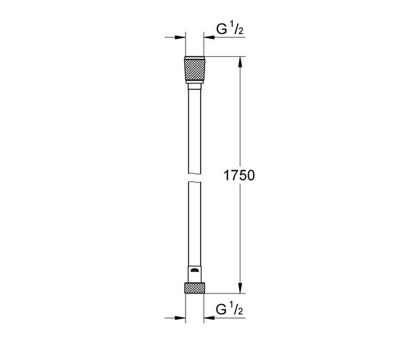 душевой шланг GROHE SILVERFLEX 175