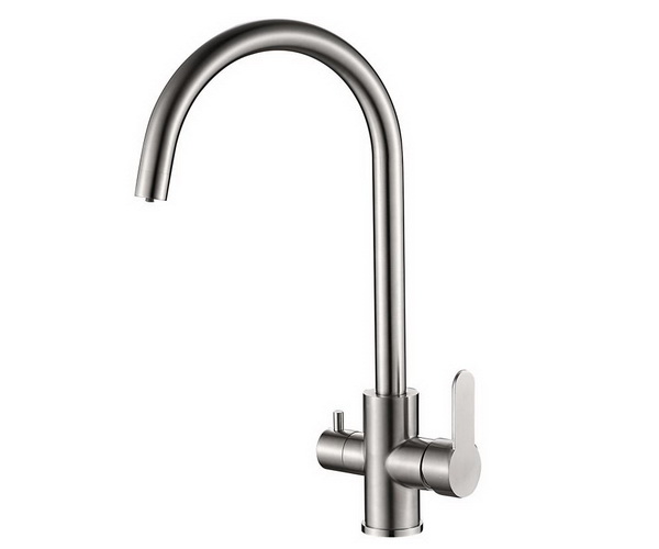 смеситель для кухни HAIBA HB76801 с каналом для питьевой воды