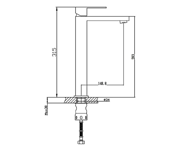 смеситель для раковины HAIBA HB11803-7