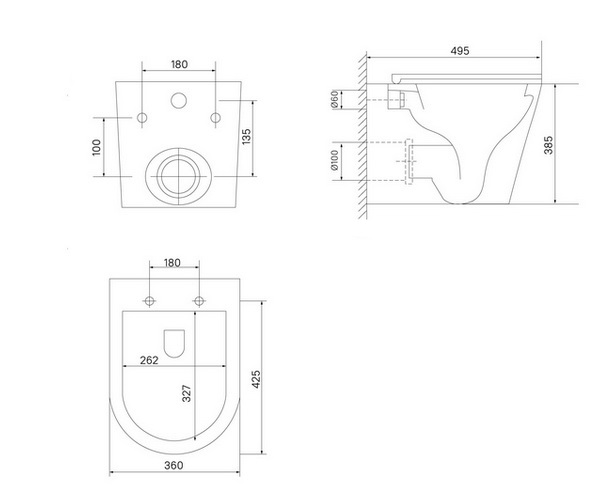 унитаз IDDIS AXES