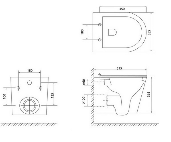 унитаз IDDIS CALIPSO