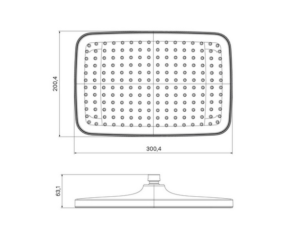 верхний душ IDDIS ESPER