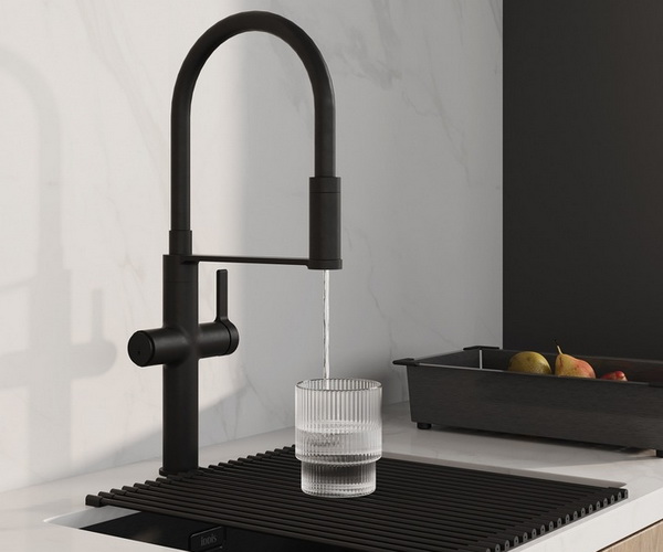 смеситель для кухни IDDIS IKON с каналом для питьевой воды