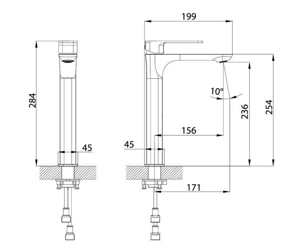 смеситель для раковины IDDIS SLIDE