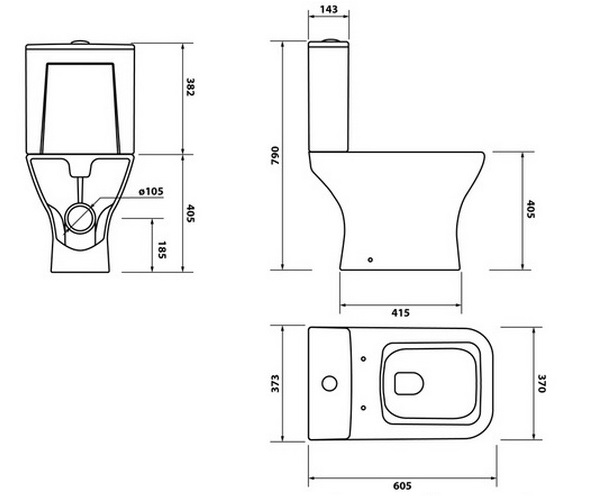 унитаз IDDIS TORR