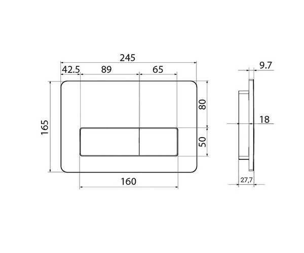 клавиша IDDIS UNIFIX