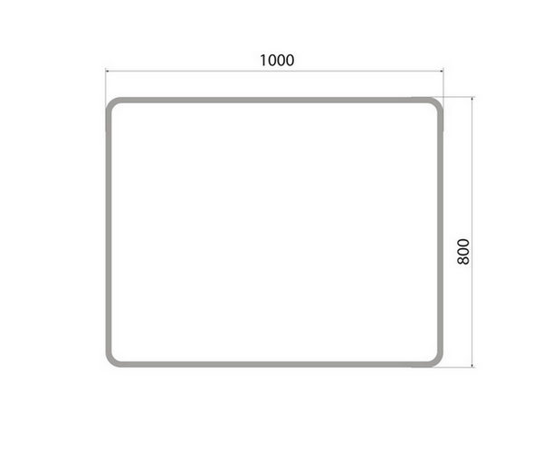 зеркало IDDIS UNIQ 80