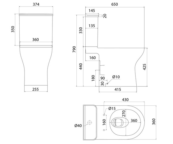 унитаз IDDIS ZODIAC
