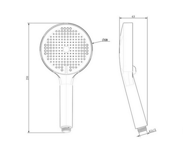 душевая лейка LEMARK