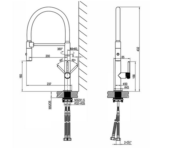 смеситель для кухни LEMARK BELUGA