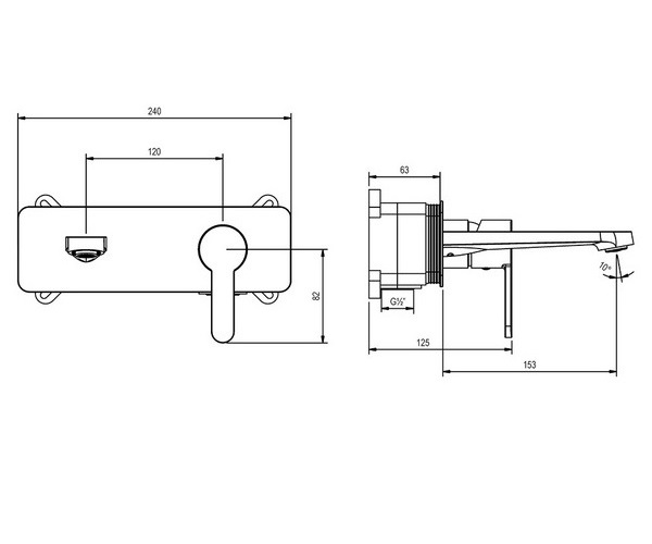 смеситель для раковины LEMARK LADOGA