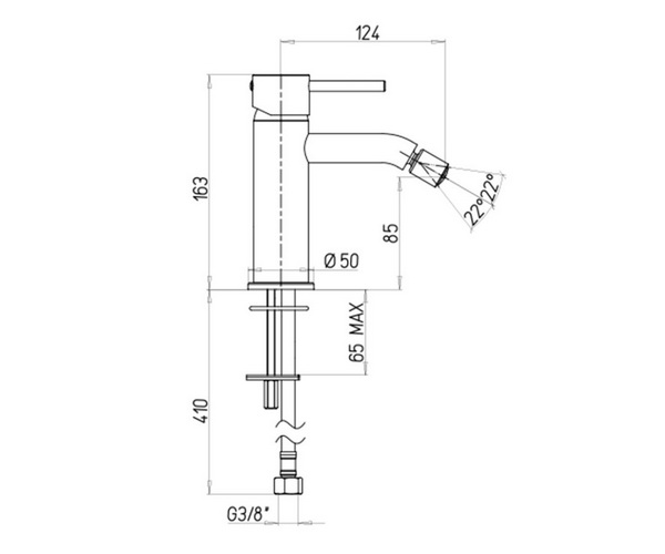 смеситель для биде PAINI COX