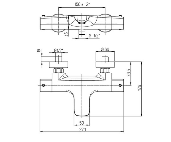 смеситель для ванны PAINI NOVE